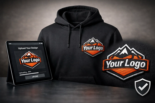 Stickdatei erstellen. eigenes Logo/ Design und Hoodie?